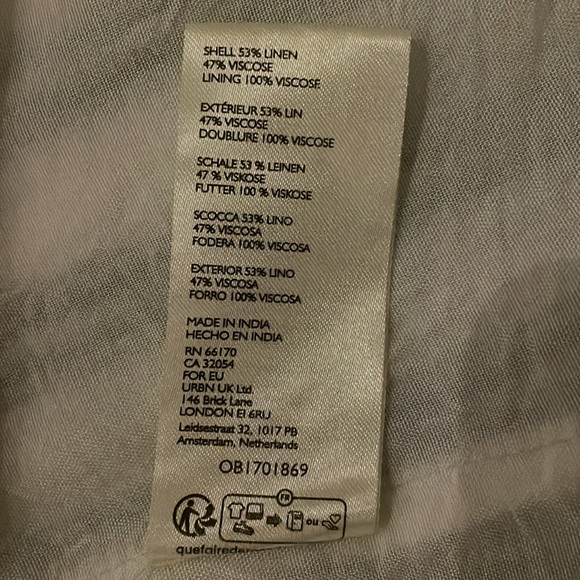 Anthropologie Pilcro Linen Blazer - Picture 7 of 7